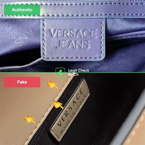 fake versace erkennen|Versace authentication check by ch.